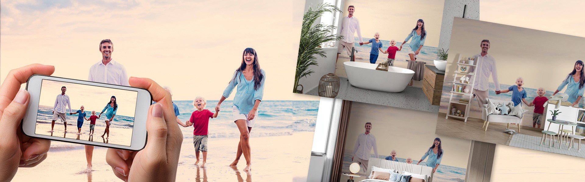 Your photo becomes wallpaper